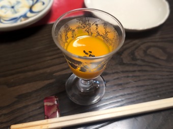 箸休め 箸休め 季節野菜の摺り流し 新橋かおりひめ飲み放題コース