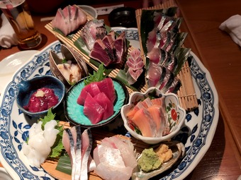 刺身和海盛り 新橋 和海 なごみ 新橋居酒屋