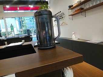 卓上 新橋駅前ビル 新橋ランチ 新橋駅前ビル お粥 鬼貝 おうがい