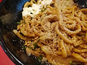 新橋ランチ 新橋駅前ビル ビリ軒 びりけん ビリ軒油そば 卓上味変