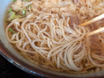 仙台 福はら 立ち食いそば かき揚げ天そば