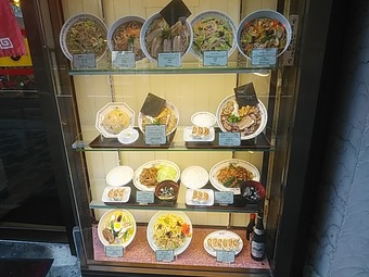店頭 銀座ランチ 有楽町 謝謝ラーメン シェイシェイ シャシャ