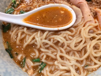 担々麺 タンタンメン ハちゃんラーメン新橋店 汐留 八ちゃんラーメン