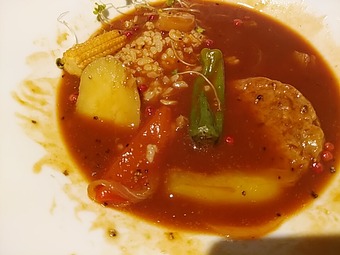 銀座 囃shiya はやしや ランチ ハンバーグハヤシライス