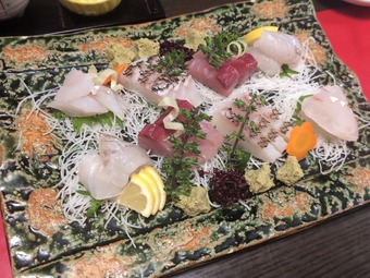 刺身 新橋かおりひめ飲み放題コース