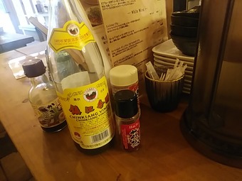 新橋ランチ 焼売マニア ランチ 卓上 中国酢 鎮江香酢