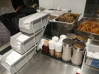 店内アイテム 立ち食いそば 東京駅そばいち