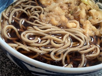 浅草橋ひさご 立ち食いそば 自家製麺 天ぷらそば