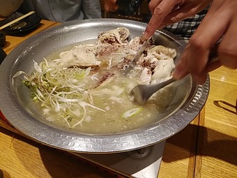鍋料理 参鶏湯 サムゲタン 鳥まつ 浜松町本店 コース 呑み放題付き