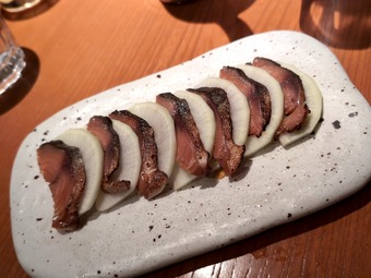 鯖のへしこ 新橋 和海 なごみ 新橋居酒屋