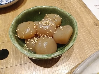 お通し あぶり清水 総本店別館 コース 呑み放題付き