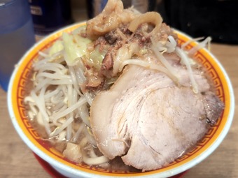 新橋 えどもんど ラーメン 360g 野菜まし