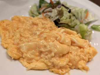 ガスト すかいらーく 朝食 モーニング スクランブルエッグセット