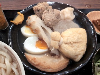 おでん定食 新橋おでんバー うまみ ランチうどん