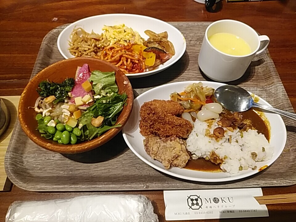 新橋ランチバイキングcp最強レベル Moku モク ランチビュッフェ999円 1円でカットステーキも付く カレーが美味い 汐留 新橋 銀座 B級 ランチ グルメ 新橋ランチバイキングcp最強レベル Moku モク ランチビュッフェ999円 1円でカットステーキも付く カレーが美味い 汐留 新橋 銀座 B級 ランチ グルメ