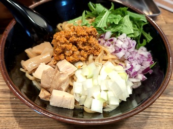 まぜそば にし田 にしだ 西田 新橋ラーメン ラーメン ぼっけもん
