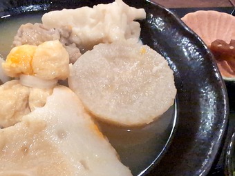 おでん定食 新橋おでんバー うまみ ランチうどん