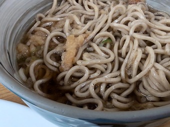 たぬきそば 西大島 花丸そば カレーセット 立ち食いそば