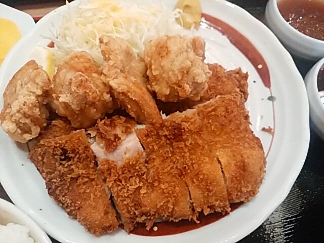 鳥良商店 新橋店 チキン チキン定食 890円 もーれつにボリューミー 汐留 新橋 銀座 B級 ランチ グルメ