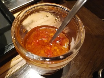 汐留ランチ ベトナムフロッグ ランチ 自家製サテトム ラー油