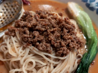 冷やし担々麺 揚州商人アネックスチェックイン新橋店 新橋深夜食事