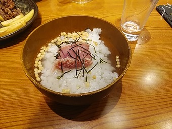 新橋 魚焼き男 さかなやきお 締めお茶漬け