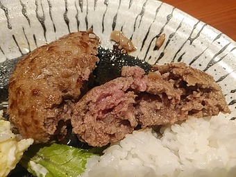 新橋ランチ 銀座ランチ ぶりす Bliss ランチハンバーグ 常陸牛梅郷豚