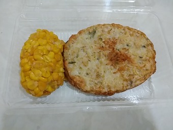 もんじゃホタテ もろこし揚げ てとて 東京駅グランスタ店 味の浜藤