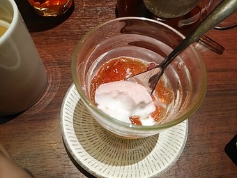 銀座天空飲茶酒家 銀座てんくうやむちゃしゅか ランチ 杏仁豆腐