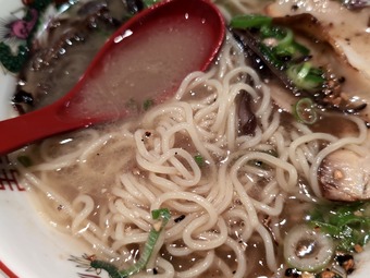 くまめん 汐留ランチ カレッタ汐留 熊本玉名ラーメン