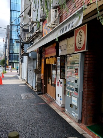 店頭 新橋 えどもんど ラーメン タンメンしゃきしゃき