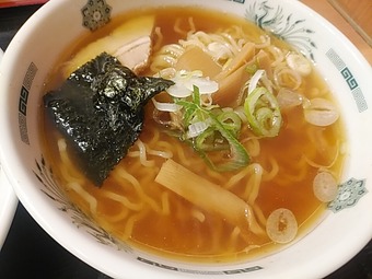 日高屋 キムチ炒飯 半ラーメン