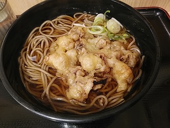 よもだそば 立ち食いそば 立ち食い蕎麦 銀座 日本橋 ゲソ天そば