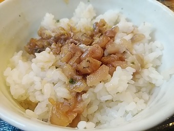 新橋ランチ みこ市場ランチ アジなめろう 丼
