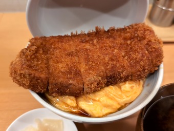 焼きカツ丼並 とんかつ 丸七 まるしち 門前仲町本店