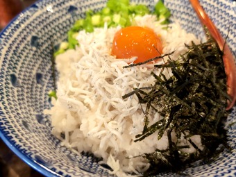 しらす丼 新橋 虎徹 こてつ ランチ