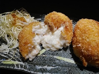 銀座旬菜青山 ランチ カニクリームコロッケ御膳