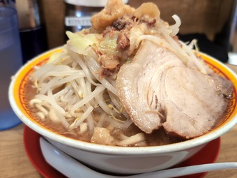 新橋 えどもんど ラーメン 360g 野菜まし