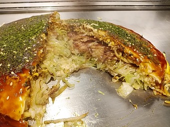 新橋ランチ ちんちくりん 広島お好み焼き