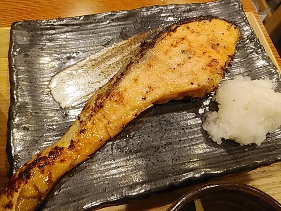 新橋 魚焼男(さかなやきお)本店ランチ「大満足定食」／正に大満足！ 肉 