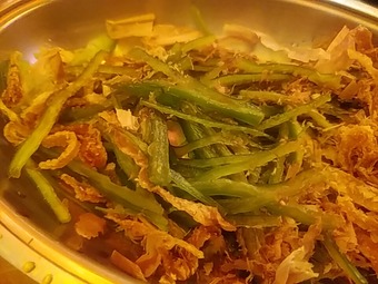 新橋 日本食市 ピーマン