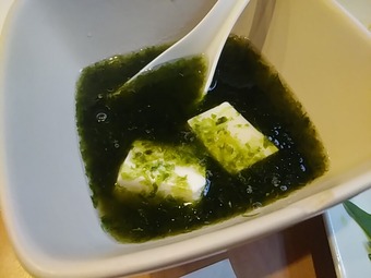 神田かぶき 神田歌舞伎 いわし料理 青のり豆腐吸い物