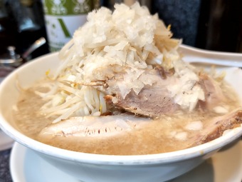 塩ラーメン 野菜普通 新橋汐留 さぶ郎 さぶろう
