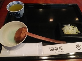 新橋ランチ 本陣房 ほんじんぼう 牡蠣南蛮蕎麦セット 新橋駅前ビル