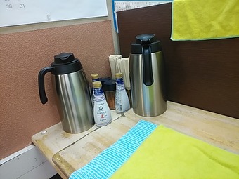 蕎麦湯 築地ランチ 築地立ち食いそば 天花そば てんはなそば