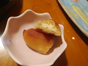京橋ランチ 3丁目のカレー屋さん 焼きチーズカレー スイートポテト