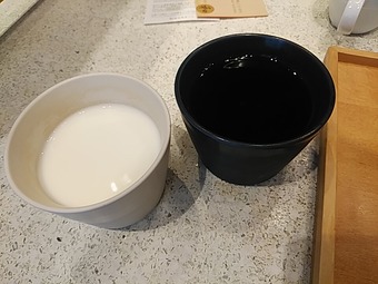 ドリンク 銀座ランチ 銀座朝食ラボ バイキング ホテルミュッセ