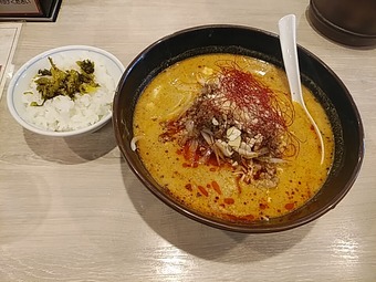 新橋北斗 新橋ラーメン北斗 胡麻味噌担々麺 新橋タンタンメン