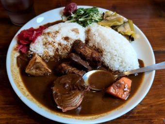 東印度カレー商会 築地場外店 上上豚カレー中辛