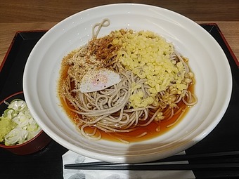 立ち食いそば 東京駅そばいち 冷やしたぬきそば